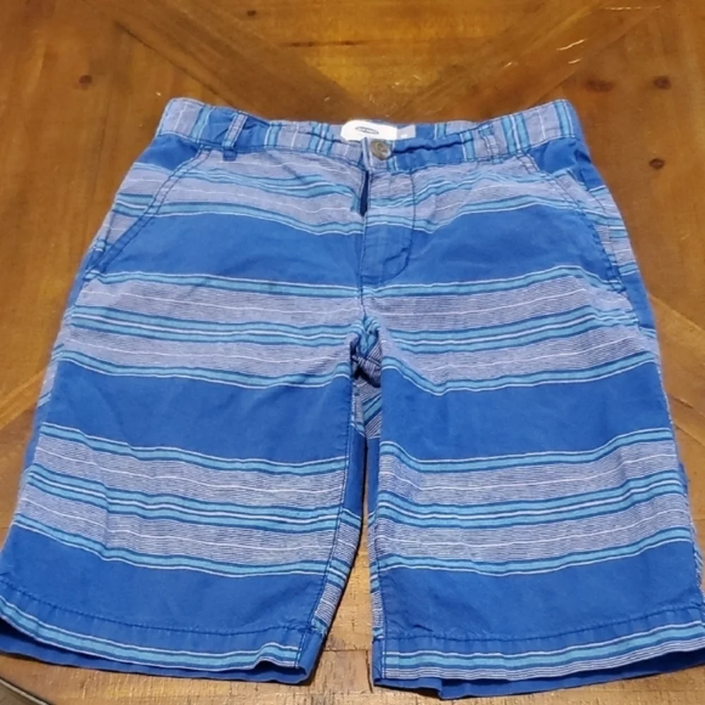 🐻 Old Navy Blue Striped Kids Shorts